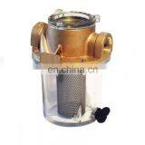 1-1/2 ARG Water Strainer Filter ARG1500s With Clear Sight Glass - NPT thumbnail-1