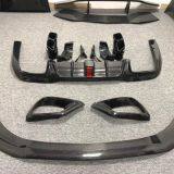 For Benz W222 Brabus Kits Carbon Fiber Rear Diffuser Exhaust Tip Brabus thumbnail-1
