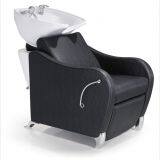 Shampoo Chair Salon Furniture Fireproof Leather Barber Chaires With Footrest Ajustable thumbnail-3