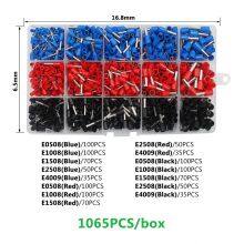 Cold-pressed Terminal European-style Needle Tube Copper Nose Wire Nose 1065 Pack thumbnail-4