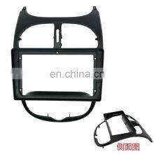 For 2004-2008 206 C2 Car Center Console GPS Stereo Frame Mounting Kit With Power Cable thumbnail-1