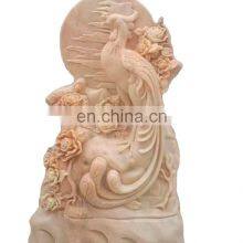 Factory Supply For Customized Sale Garden Decoration Natural Sandstone Animal Figurine Stone Statue thumbnail-1