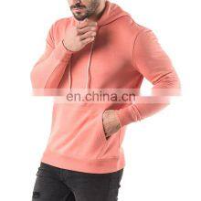 Wholesale Custom Men's Fitness Running and Casual Cotton Hoody Sportswear Customized Logo Gym Hoodies & Sweatshirts thumbnail-1