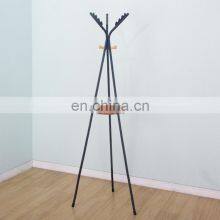 Industrial Mudroom Minimalist Metal Hall Tree Cloth Hanger Clothes Stand Valet Hanging Coat Rack thumbnail-1