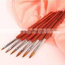 Amazon Topsale Premium Custom Acrylic Nail Brush 100% Kolinsky Nail Brush thumbnail-5