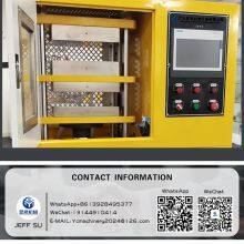 New 30ton/50ton Lab Vulcanizer PLC Controlled Plastic Hot Press Machine for Rubber With Reliable Engine Pump for Manufacturing thumbnail-5
