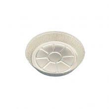 9 Inch Round Aluminum Foil Tray 1250ml Disposable Baking Pan for Food Serving and Takeout thumbnail-2