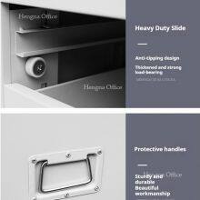 Industrial Grade Map Cabinet for Manufacturing Plants - Knock-down Structure Flat File Cabinet With Side Pulls, Easy Assembly thumbnail-4