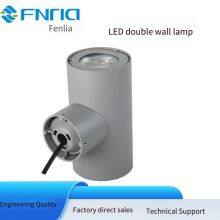 Led Outdoor Waterproof Round and Square Wall Lights, Available in 6w, 9w, 18w, 36w, Single Color and Seven - Color Options thumbnail-1