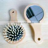 2015 New Wooden Ball Hair Brush For Hair ,Double Sided Hair Brush