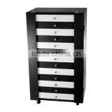 China Factory Large Space Sunglasses Display Cabinet With Drawer And Wheel thumbnail-2