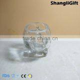 Special Candle Cup 160ml Skull Shaped Glass Candle Holder thumbnail-4