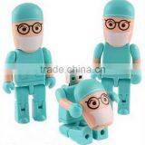 Plastic Doctor Usb Flash Drive 128Mb
