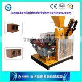 FL1-25 Semi-automatic Hydraulic Interlocking Manual Brick Making Machine/compressed Earth Building