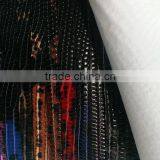 pu Pvc Leather Stocklot for Car Seat Snakeskin Grain Printed Pattern Varnished or Patent Leahter Top Grade Synthetic Leather thumbnail-2