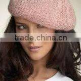 Women Wear Baret Caps Hats