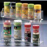 Clear Spice Rack Holder for Restaurant or Private Kitchen HS-SR11A thumbnail-1