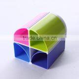 China Supplier Customized Colorful Plastic Multifunction Pen Holder thumbnail-5
