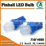 6.3V Pinball Led Bulb 555 Frosted and Non Ghosting