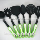 6pcs wholesale nylon+PP handle kitchen utensil, names of kitchen utensils
