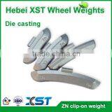 zn alloy wheel weight