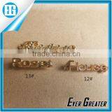 Custom Metal Clothing Label,Metal Brand Logo Label,metal Label for Garment