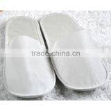 Cheap Non-woven Cloth Slipper for Hotel, White Color, Single Use