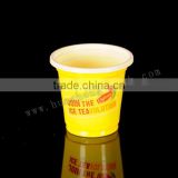 4oz plastic colored drinking cup