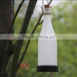 2015 New Product Portale Solar Panel Glass Hanging Christmas Led Bottle Light