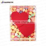 Manufacturer Supply Fashion Sublimation Crystal Love Photo Frame for Wedding Gift thumbnail-1