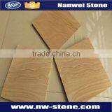 Beautiful sandstone for wall and floor covering ,yellow color sandstone tiles