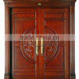 Carved Exterior Door Designs For House DJ-S8784