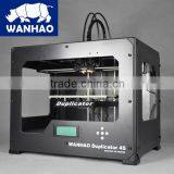 WANHAO upgraded rapid D4s with dual extruder industrial 3d printer for sale in China