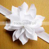 Ruffle Headband,Flower Ribbons Headband, Ruffle Head Accessories, Elastic Rope Headband, Childrens Accessories thumbnail-3