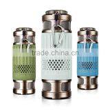 Outdoor Mini Portable Bluetooth Speaker Support TF Card Playing Waterproof IPX5with LED Light