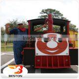 Low Price Attractions Tourist Road Train Used Trackless Train for Sale Quality Choice thumbnail-6