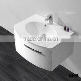 Bathroom Furniture Solid Surface Integrated Bathroom Sink
