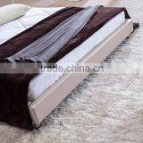 2014 Hot Selling Modern Leather Bed Tufted Headboard Design DH829 thumbnail-3