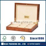 2015 Hot Fashion Luxury Wood Cufflink Box With Traditional Style thumbnail-1