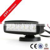 18W Led Work Light Car Off Road Led Bar Light