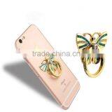 Samco Butterfly Phone Ring Stand Holder 360 Degree Rotating Ring Grip Car Holder Mount Cell Phone and Tablets Anti Drop Ring thumbnail-6