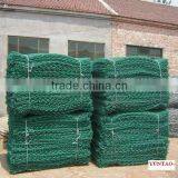 Galvanized Plastic Coated Hexagonal Gabion Box Factory Price