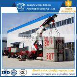 Affordable Left Hand Drive 50t Truck Mounted Crane Chinese Supplier thumbnail-1