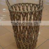 Water Hyacinth Hamper Basket With Fabric 2016