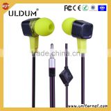 ULDUM Brand 1000pcs bulk wholesale from ULDUM factory cheap price gave in-ear high quality earphones headphones