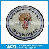Cheap Custom Tiger Pattern Embroidery Chenille Patches