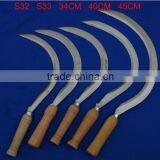 Sickle S34/ Garden and Agriculture Harvest Steel Grass Farming Sickle thumbnail-3