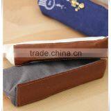 Hot Selling Cotton Canvas White Pencil Pouch For Children Or Office thumbnail-5