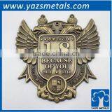 Antique Brass 3d Metal Special Label