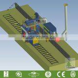 Q69 Roller Conveyor Type Portable Dustless Sandblaster